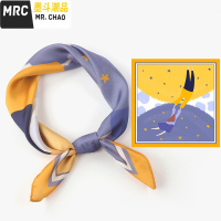 2020新款小方巾女韩国百搭装饰文艺围巾女春秋时尚丝巾领巾夏季  墨斗潮品