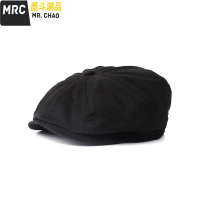 日系复古男女休闲百搭chic贝雷帽子韩版英伦画家八角帽帽子男潮  墨斗潮品