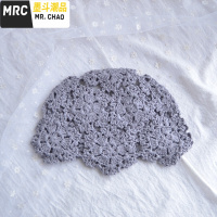 帽子女春夏韩版线编薄款镂空透气针织帽潮毛线瓜皮帽时髦包头帽  墨斗潮品