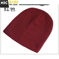 睡帽男睡眠老人晚上睡觉戴的保暖中老年人爸爸冬天帽子男针织毛线  墨斗潮品