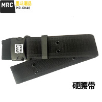 保安腰带黑色武装带八件套多功能老式巡逻执勤训练腰带编织外腰带  墨斗潮品