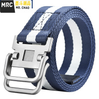 帆布腰带男士皮带男学生休闲裤带韩版青年休闲布带户外简约潮  墨斗潮品