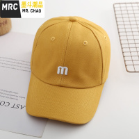 儿童帽子春夏字母刺绣鸭舌帽韩版潮人棒球帽小学生简约百搭遮阳帽  墨斗潮品