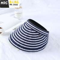 墨斗潮品(MODOUCHAOPIN)遮阳帽子女夏折叠发箍帽百搭太阳帽速干防晒帽便携日系休闲空顶帽