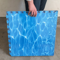 铺地板泡沫垫家用海洋3D泡沫垫子儿童玩耍游戏拼图地垫60x60拼图（请先与客服确认再下单）