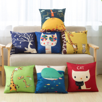 卡通沙抱枕靠垫家用车内客厅车上学生宿舍寝室靠枕小号床头可爱(请先与客服确认再下单)