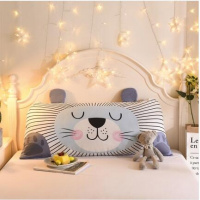 卡通护腰长条靠垫腰枕卧室床头大靠背沙靠垫软包儿童单双人抱枕