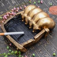 大号烟灰缸创意个性中式复古摆件男朋友爸爸酒吧家居客厅ktv礼品（请先与客服确认再下单）