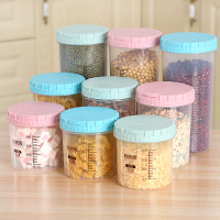 密封茶叶储藏储物罐厨房五谷杂粮收纳盒塑料零食瓶子奶粉食品罐子(请先与客服确认再下单)