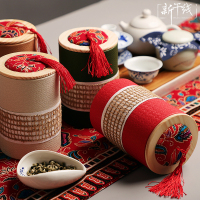 茶叶罐包装空礼盒定制纸罐红茶绿茶普洱通用储存高档茶叶盒子空盒（请先与客服确认再下单）