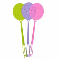 10个大号塑料苍蝇拍 蚊子拍 长柄彩色苍蝇拍 家用夏季蚊虫扒807（请先与客服确认再下单）