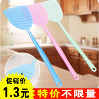 夏季塑料苍蝇拍灭蚊拍耐用网面家用长柄手动灭苍蝇拍蝇子拍蚊子拍（请先与客服确认再下单）