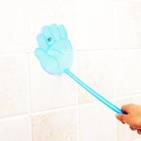 手型苍蝇拍 卡通加长手柄塑料手动蝇子拍蚊子拍 耐用灭蚊拍随意拍（请先与客服确认再下单）