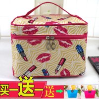 韩国洗漱包化妆品袋大小号女化妆包手提化妆袋旅行容量收纳包便携（请先与客服确认再下单）