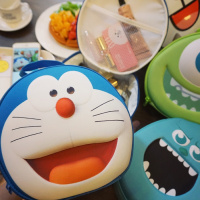 拉面丸子韩国可爱卡通大容量女日系便携手提化妆包旅行洗漱收纳包（请先与客服确认再下单）