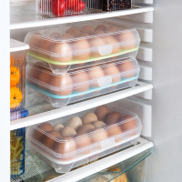 冰箱鸡蛋盒食物保鲜盒鸡蛋托鸡蛋格厨房透明塑料盒子放鸡蛋收纳盒（请先与客服确认再下单）
