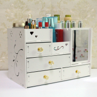 化妆品收纳盒欧式家用抽屉式梳妆台化妆盒整理盒护肤品收纳置物架（请先与客服确认再下单）