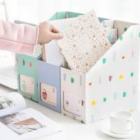 Z纸质桌面文件收纳盒大号书桌置物架创意文具办公整理盒（请先与客服确认再下单）