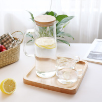1.2L玻璃凉水壶冷水壶果汁壶 耐热玻璃茶具大容量茶壶（请先与客服确认再下单）