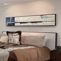 手绘油画卧室床头装饰画抽象客厅画沙背景墙挂画玄关餐厅壁画（请先与客服确认再下单）