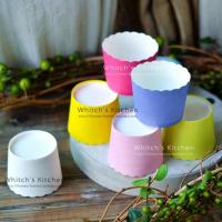 烘焙出口加厚小号cupcake耐高温纸杯马芬杯50枚入纯色系列（请先与客服确认再下单）