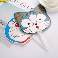 夏季可爱卡通塑料手摇小扇子小礼物创意小风扇学生卡通手持扇子（请先与客服确认再下单）