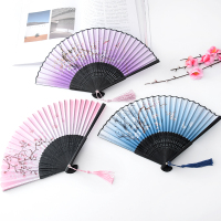 经典古风扇子中国风折叠扇夏季日用礼品礼物古典跳舞丝绸女士折扇（请先与客服确认再下单）