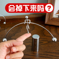 永动机摆件牛顿摆不倒翁举重物理平衡金属家居装饰品工艺品（请先与客服确认再下单）