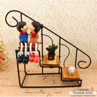 创意摆件家居饰品酒柜装饰品客厅卧室树脂工艺品结婚礼物娃娃摆设（请先与客服确认再下单）