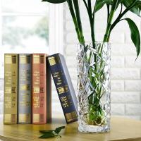 欧式大号玻璃透明花瓶 客厅摆件插花水培富贵竹百合干花落地饰品（请先与客服确认再下单）