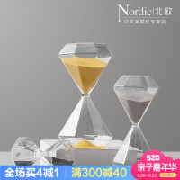 创意个性沙漏摆件简约现代计时器沙漏儿童生日礼品酒柜装饰品摆件（请先与客服确认再下单）