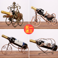 欧式创意葡萄酒酒架个性酒柜红酒架摆件铁艺红酒瓶架子红酒展示架（请先与客服确认再下单）