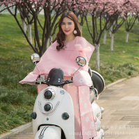 电动车防晒挡风被踏板车夏季遮阳罩电瓶摩托车夏天防走光防雨手套(请先与客服确认再下单)