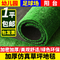 加密人造人工地毯垫子幼儿园阳台户外绿色绿植塑料假草皮(请先与客服确认再下单)