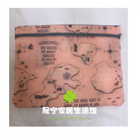 洗衣袋椭圆双拉链印花三明治内衣裤毛衣洗护袋外单满38江浙沪（请先与客服确认再下单）