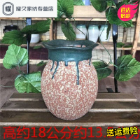 永德吉多肉老桩法师陶瓷 复古大手工花盆绿植创意新品特惠淘罐NQ2541
