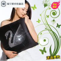 永德吉汽车抱枕被子两用靠垫护腰车用腰靠枕头被空调被车载车内