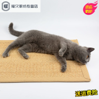 永德吉猫抓板 剑麻猫抓垫地毯宠物睡垫猫爪板猫垫子猫用品宠物用品