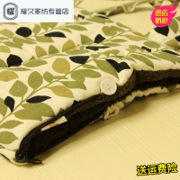 永德吉时尚秋叶两用狗窝垫拉链式折叠宠物狗拎包窝秋冬宠物用品外出拎包