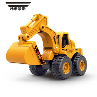 拓斯帝诺惯性挖掘机推土机工程车仿真越野滑行模型儿童男孩玩具车六一礼物