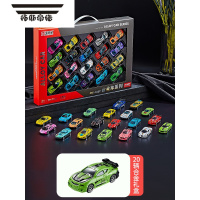 拓斯帝诺儿童男孩合金玩具车仿真赛车模型套装惯性100辆小汽车生日礼物3岁