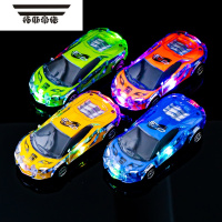 拓斯帝诺男孩汽车玩具儿童耐摔惯性小车车2岁3岁宝宝跑赛车模型灯光音乐车