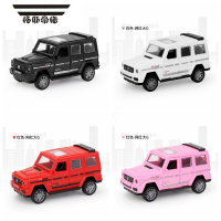 拓斯帝诺儿童玩具男女孩惯性滑行越野车奔驰大G汽车模型仿真玩具车小汽车