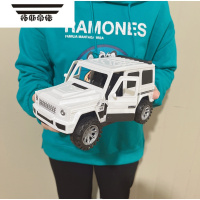 拓斯帝诺儿童耐摔惯性玩具车越野车仿真可开门模型男孩小汽车