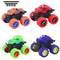 拓斯帝诺[拍一发二]儿童玩具挖掘机惯性四驱车特技越野车男孩玩具车
