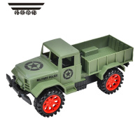 拓斯帝诺宝宝益智大号惯性军事车皮卡车模型男孩工程车仿真玩具车新年礼物