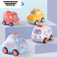 拓斯帝诺儿童惯性回力车男孩按压小汽车益智1-2周1岁玩具宝宝耐摔赛车模型