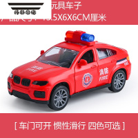拓斯帝诺宝宝惯性开门玩具车男孩益智耐摔小汽车儿童小号警车模型三开门