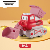 拓斯帝诺儿童按压小汽车男孩玩具1一2岁3挖掘机工程车套装宝宝惯性压路机5