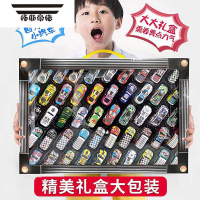 拓斯帝诺迷你合金小汽车儿童玩具车男孩回力惯性赛车1一3岁4套装小孩礼物